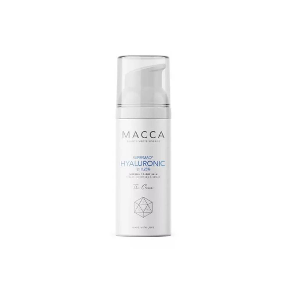 "Macca Supremacy" hialurono 0,25% kremas 50ml