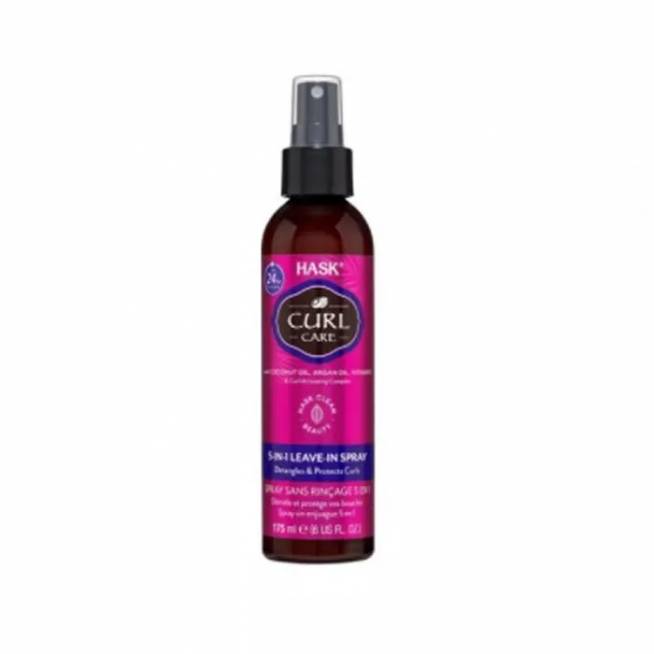 "Hask Curl Care" plaukų garbanų priežiūros purškiklis "5 in 1" 175 ml