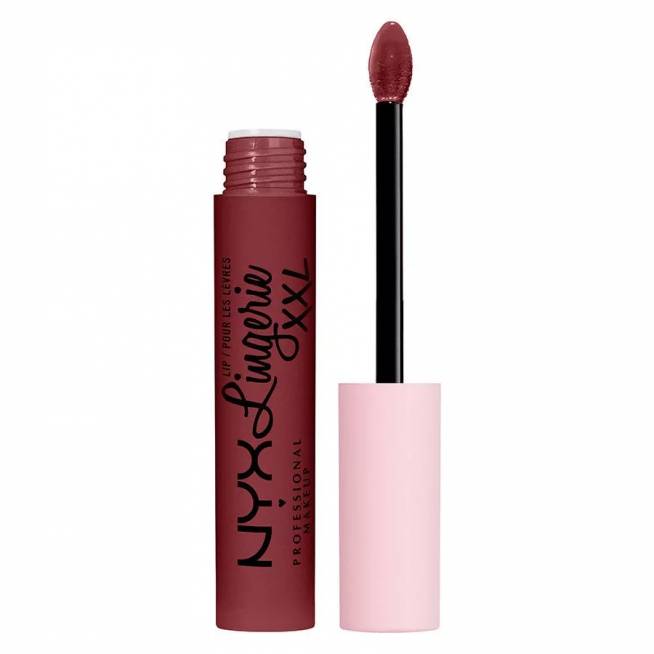 Nyx Professional Makeup - "Lip Lingerie Xxl" matiniai skysti lūpų dažai - Strip y Tease