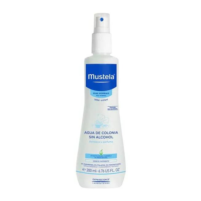 Mustela Eau De Cologne be alkoholio 200ml