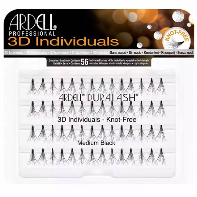 "Ardell Individual 3D Position False Eyeshes Medium Black