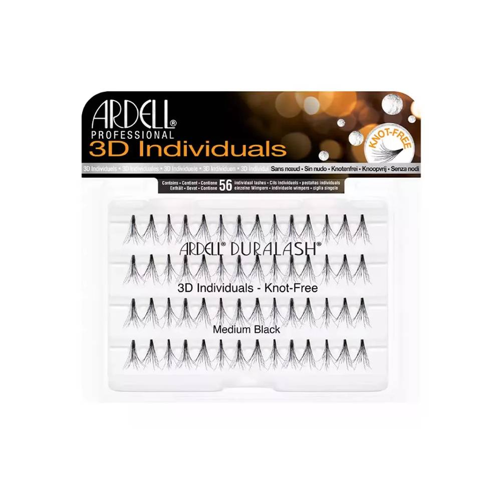 "Ardell Individual 3D Position False Eyeshes Medium Black