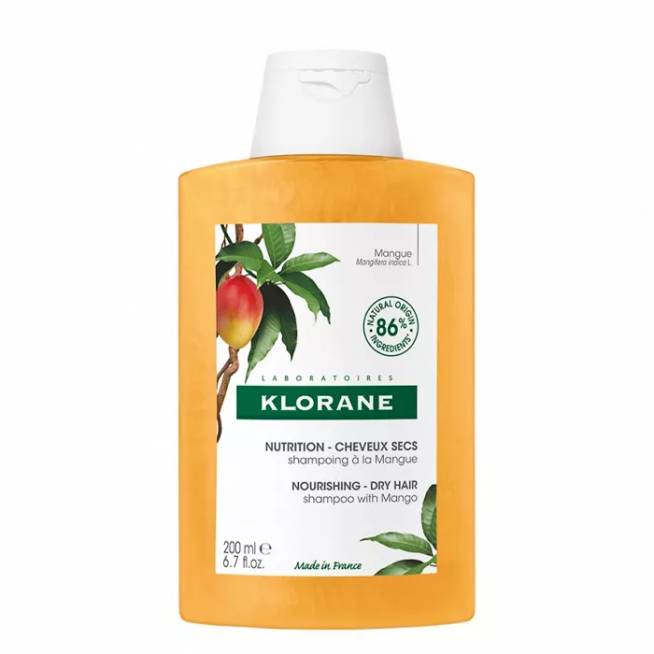 "Klorane" mangų šampūnas 200ml