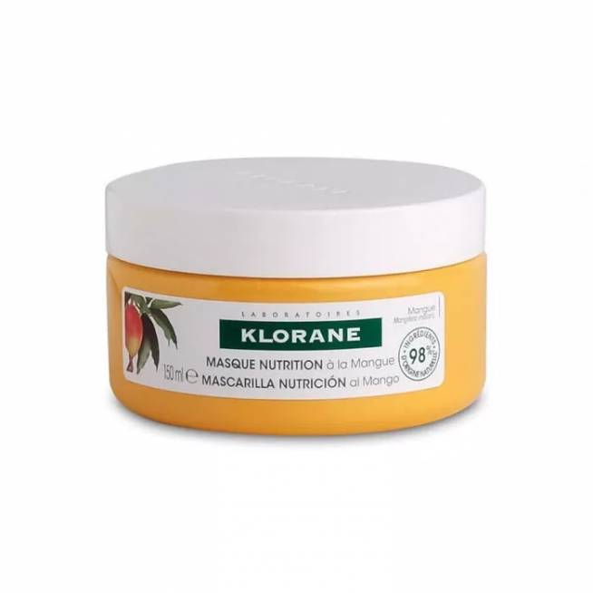 "Klorane" mangų maitinamoji kaukė 150ml