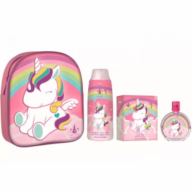 Cartoon Eau My Unicorn tualetinis vanduo 50ml 3 dalių rinkinys