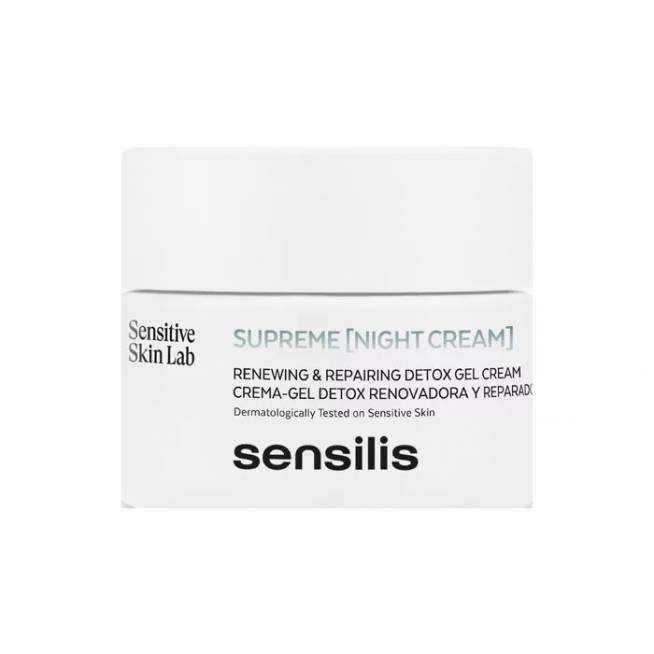 "Sensilis Supreme Renewal" detoksikuojantis naktinis kremas 50ml