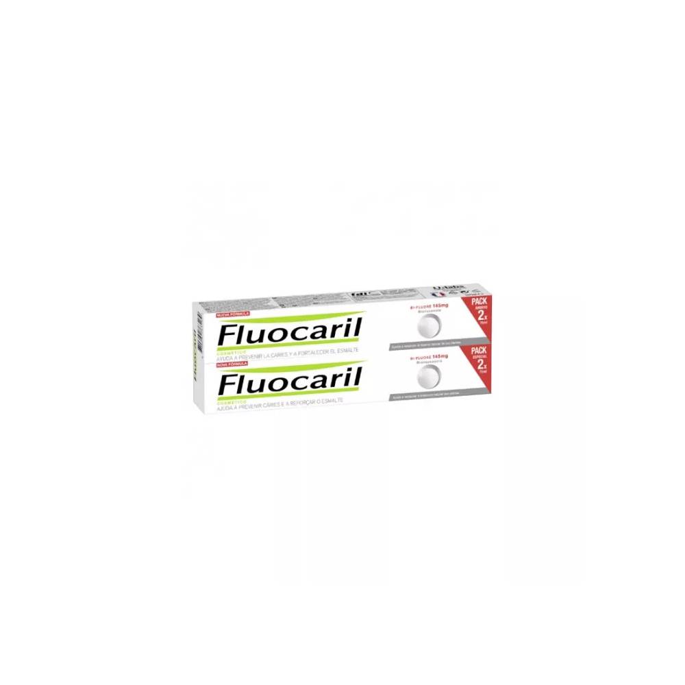 "Fluocaril Bi-Fluorinated Whiteness" dantų pasta 2 x 75ml