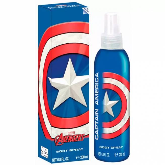 Marvel Avengers Capitan America kūno purškiklis 200ml