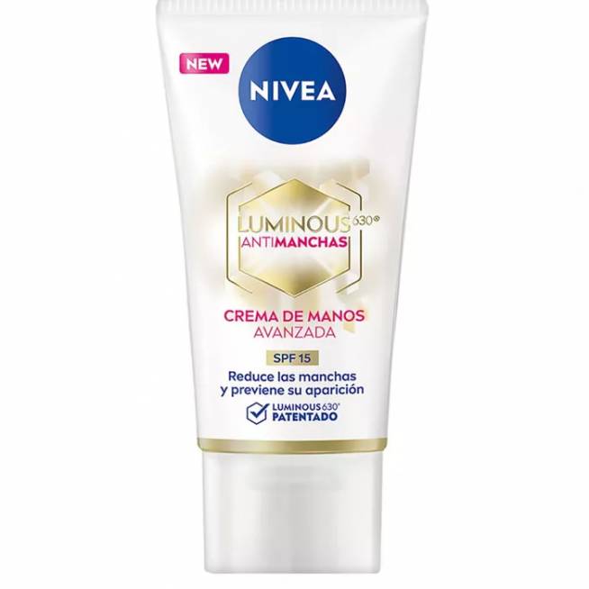 "Nivea Luminous 630 Anti-Spot" rankų kremas Spf15 50ml