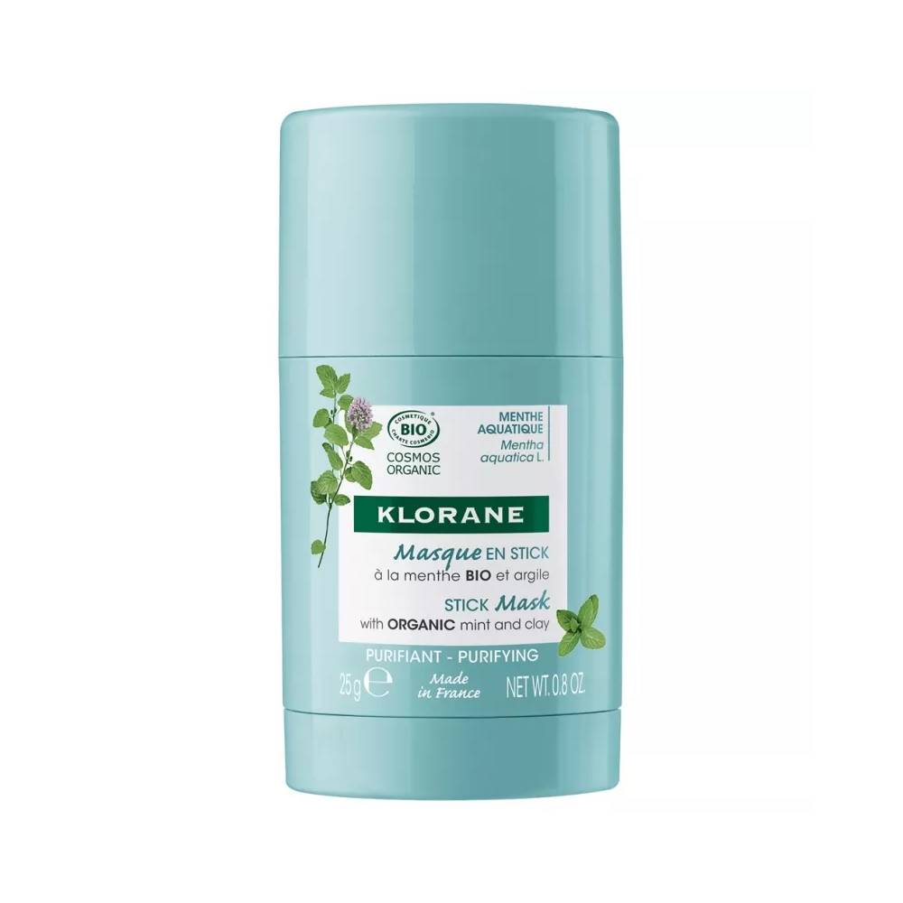 "Klorane Aquatic Mint Purifying Stick Mask" 25g