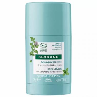 "Klorane Aquatic Mint Purifying Stick Mask" 25g