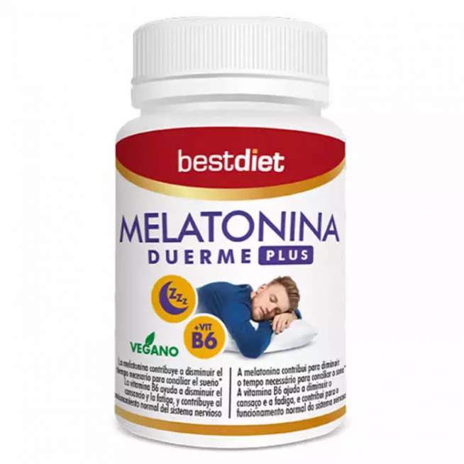 Geriausia dieta Melatonin Duerme Plus 30 tablečių