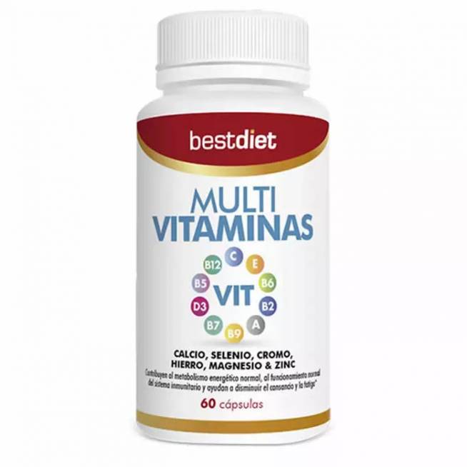 Geriausias dietinis multivitaminas 60 kapsulių