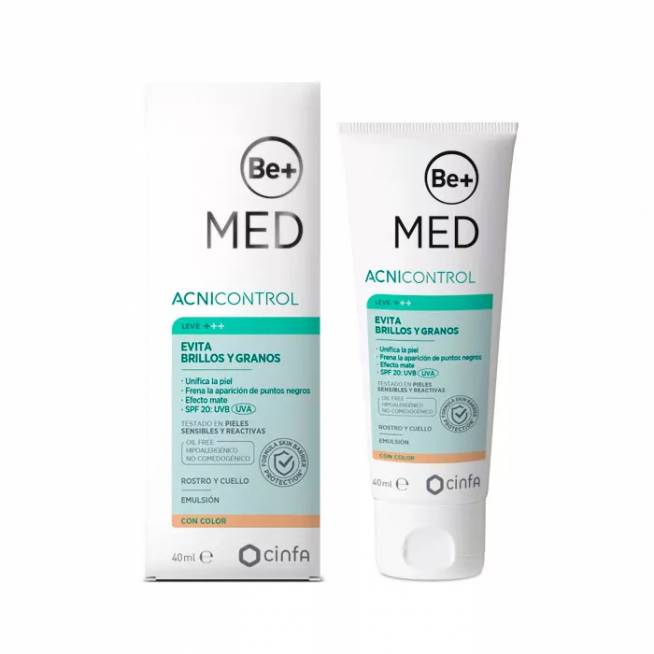 "Be+ Med Acnicontrol Avoid Shine and Pimples" 40ml 