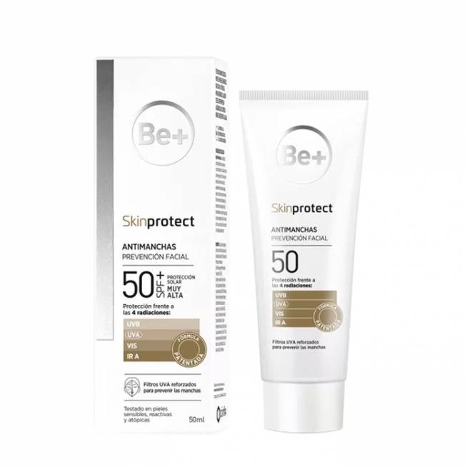 "Be+ Skin Protect" apsauga nuo dėmių Spf50 50ml 