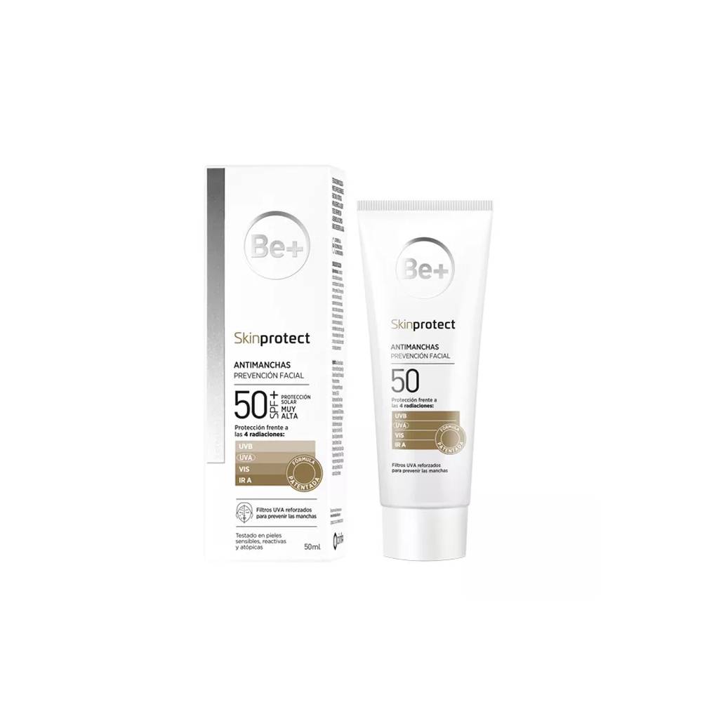 "Be+ Skin Protect" apsauga nuo dėmių Spf50 50ml 