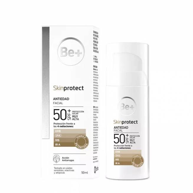 "Be+ Skin Protect" nuo senėjimo sauganti veido oda 50ml