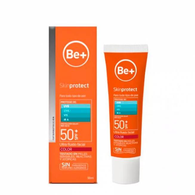 "Be+ Skin Protect" veido dažai Spf50+ 50ml