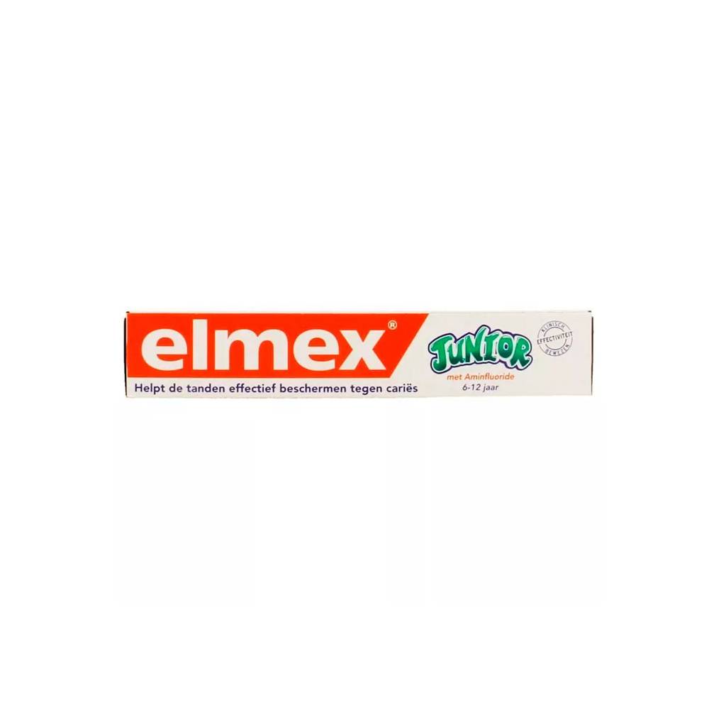 "Elmex Junior" dantų pasta 6-12 metų 75ml 