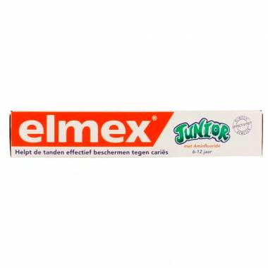 "Elmex Junior" dantų pasta 6-12 metų 75ml 