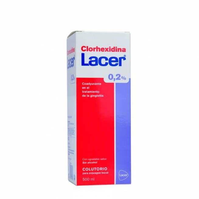 Lacer burnos skalavimo skystis Clorhexidina 0,2% 500ml 