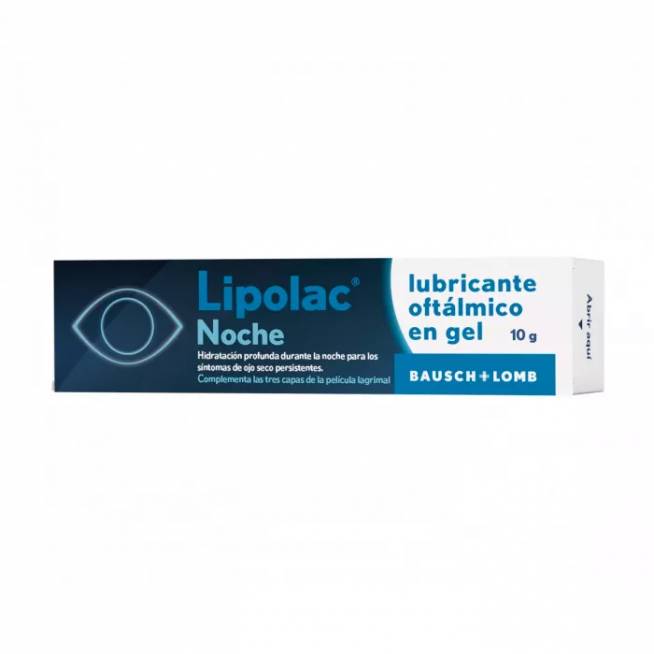 "Bausch+ Lomb Lipolac Night Lubricating Eye Gel" 10g