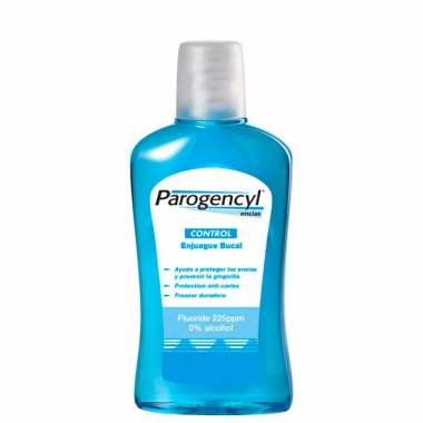 Parogencyl Control burnos skalavimo skystis 500ml 