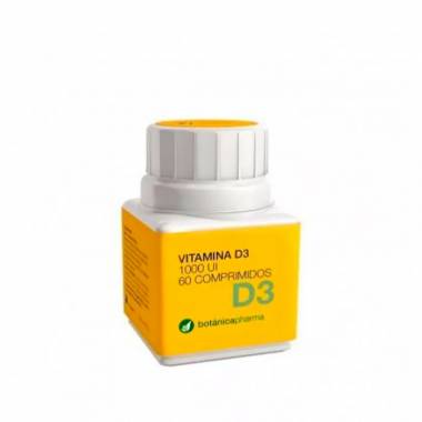 Botanicapharma Vitaminas D3 60 tablečių 