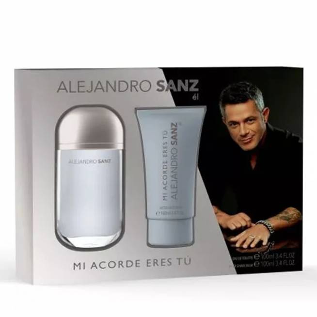 Alejandro Sanz Mi Acorde Eres Tu Eau De Toilette Spray 100ml rinkinys 2 vnt