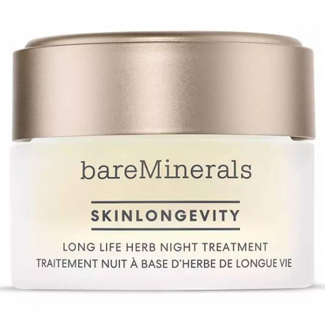 "Bareminerals Skinlongevity Long Life Herb Night Treatment" 50ml