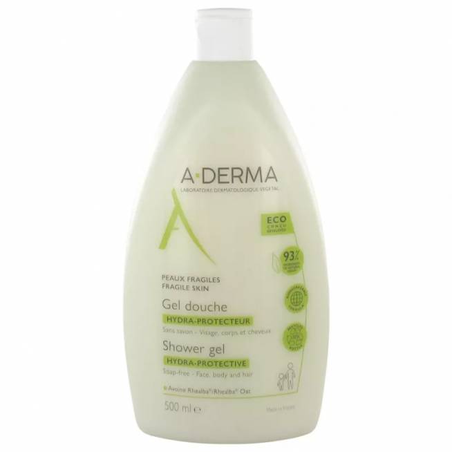 "A-Derma Hydra-Protective" apsauginis dušo gelis 500ml