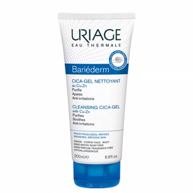 "Uriage Bariéderm-Cica" ploviklio gelis 200ml 