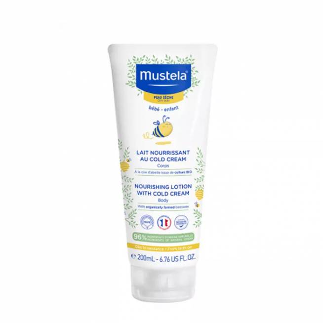 "Mustela Cold Cream Nourishing Milk" maitinamasis pienelis 200ml