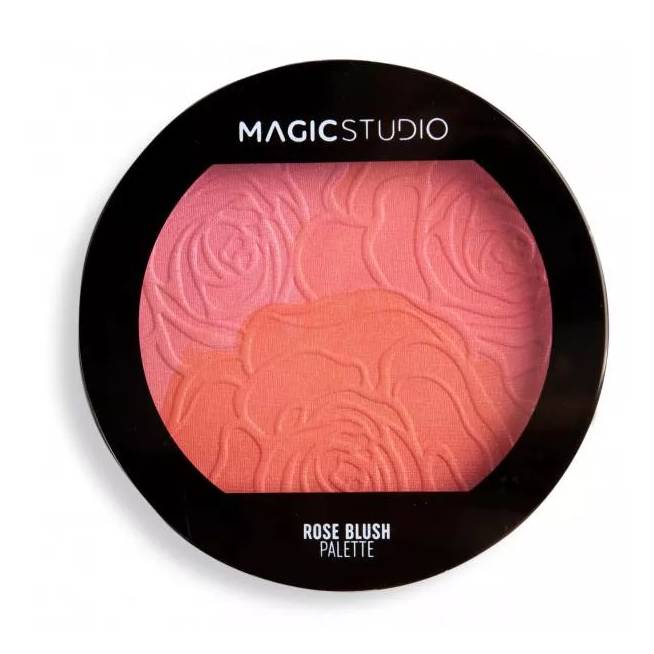 Magic Studio Powerful Cosmetics Rose Blush Palette 1 piezas