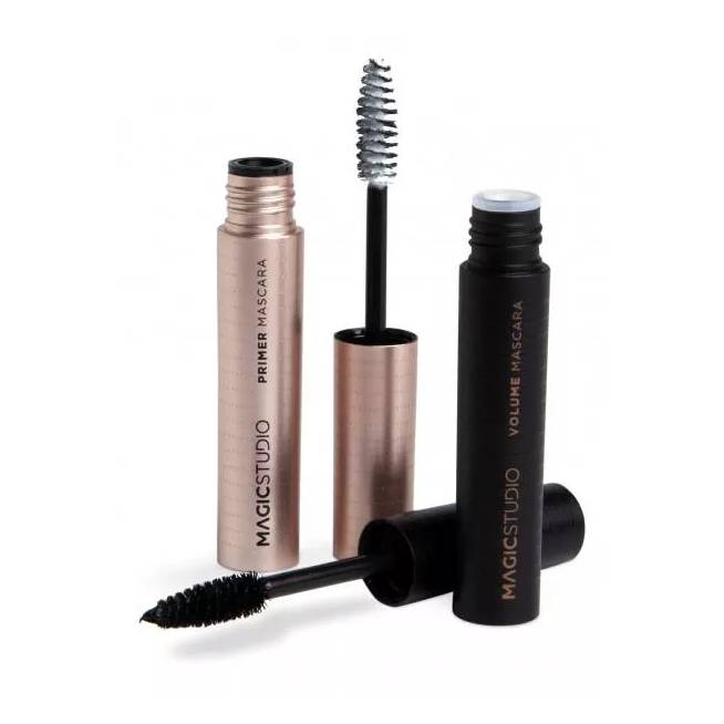 Magic Studio Powerful Cosmetics Shaky Primer y Volume Mascara Lote 2 Piezas