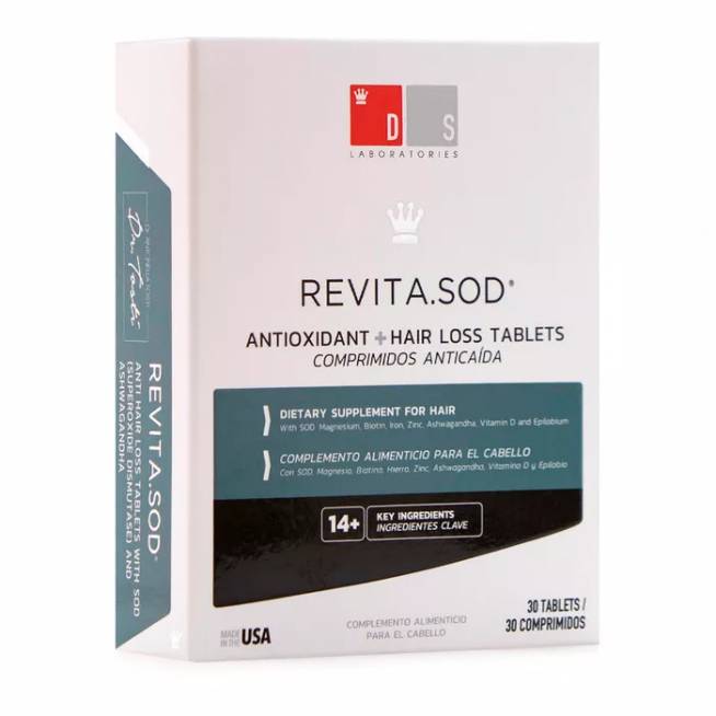 Ds Revita Sod Antioxidant+Hair Loss 30 Comprimidos