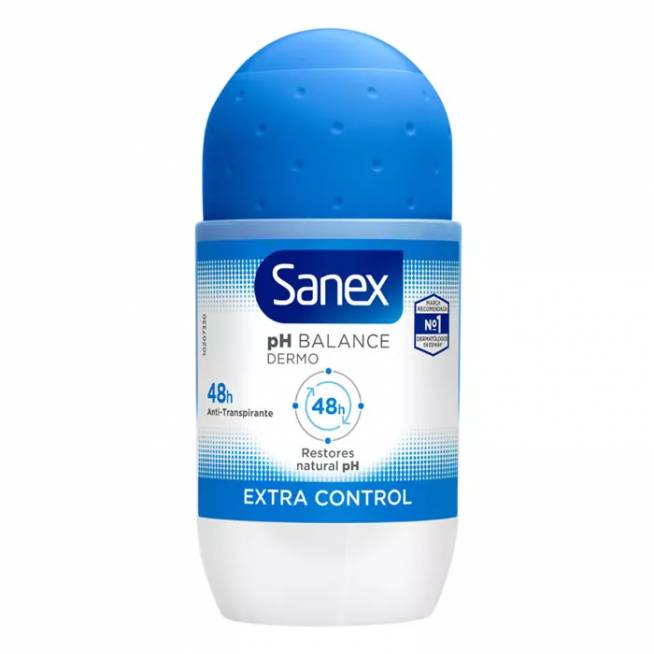 "Sanex Ph Balance Dermo Extra Control" dezodorantas Roll On 50ml