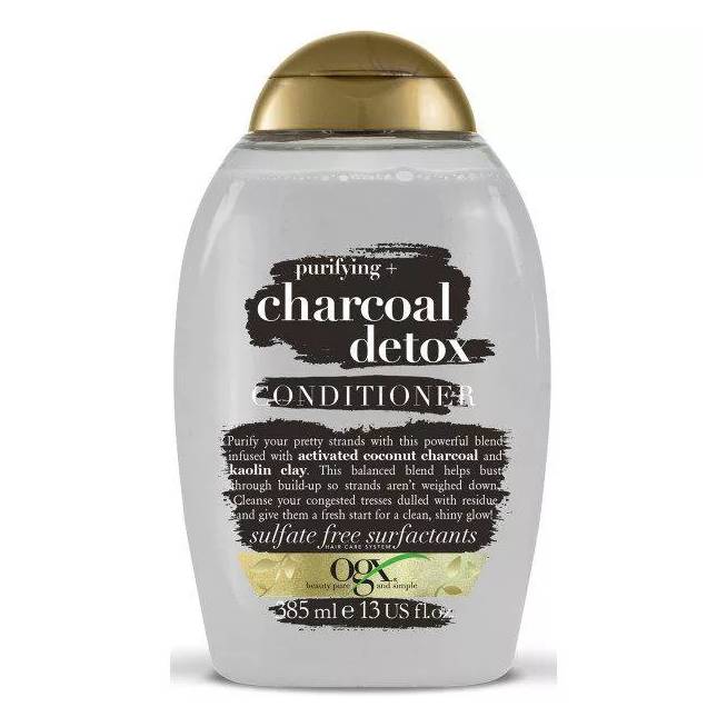 Ogx Charcoal Detox valomasis plaukų kondicionierius 385ml