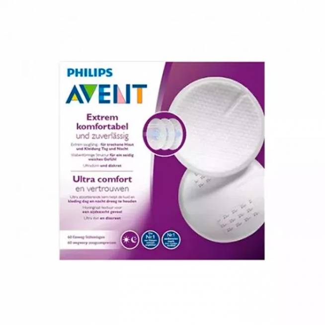 "Avent" absorbciniai įklotai 60 vnt