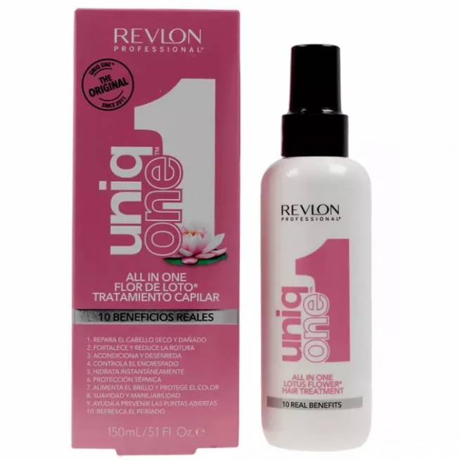 "Revlon Uniq One Lotus All In One" plaukų priežiūros priemonė 150ml