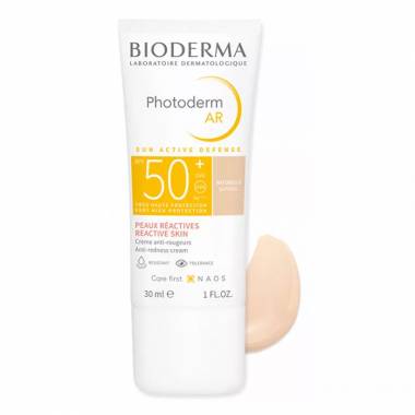 "Bioderma Photoderm AR Spf50+" labai didelė apsauga nuo raudonumo 30ml