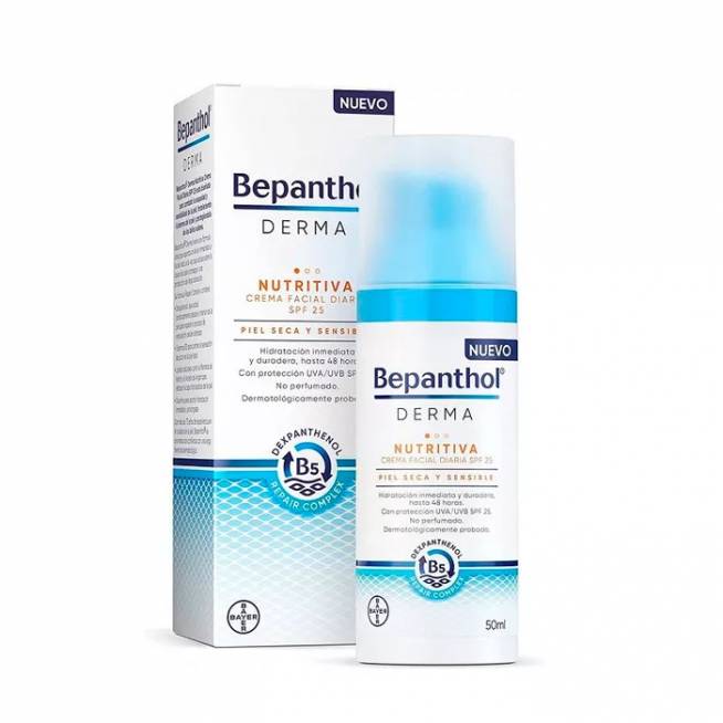 "Bepanthol" dieninis veido kremas Spf 25 50ml