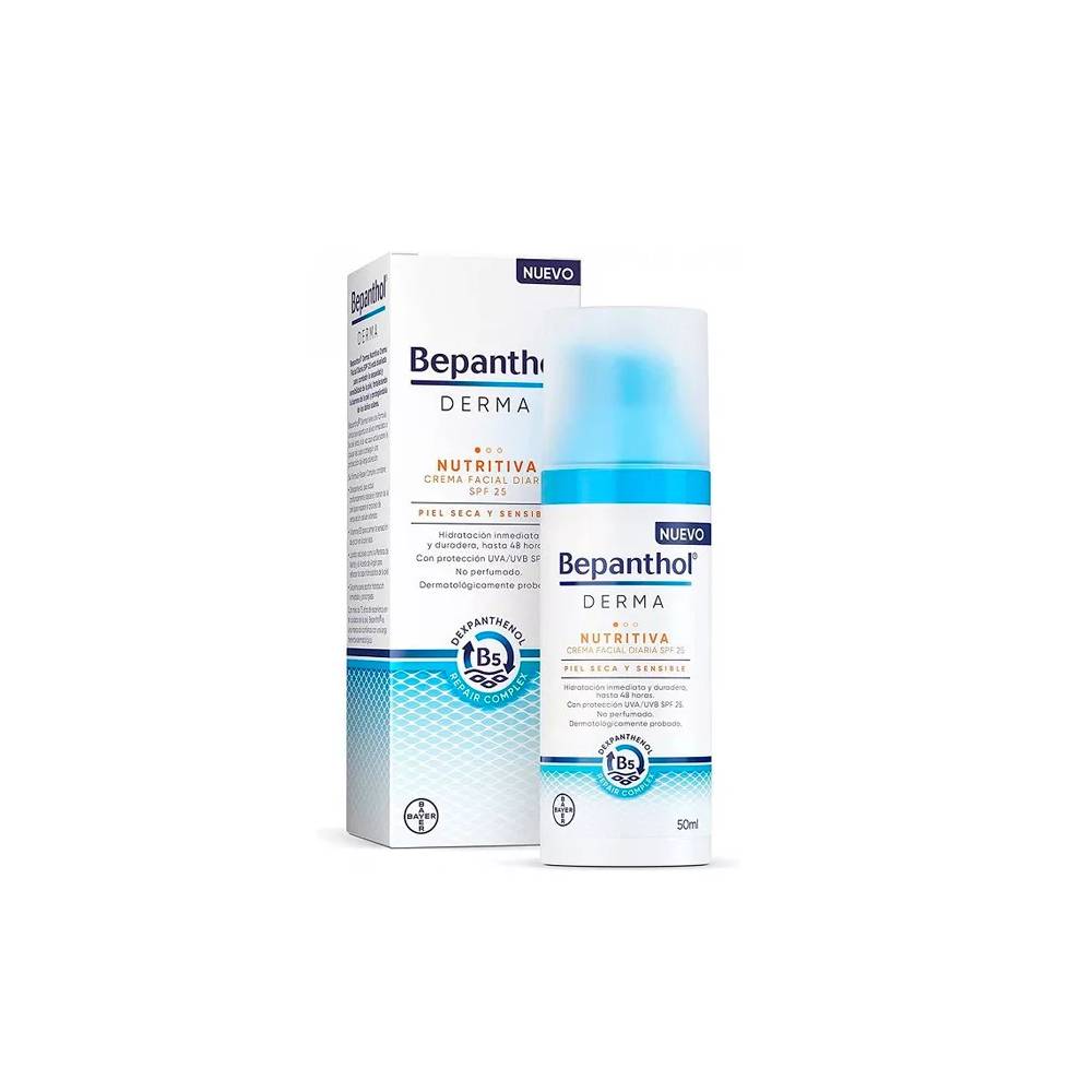 "Bepanthol" dieninis veido kremas Spf 25 50ml