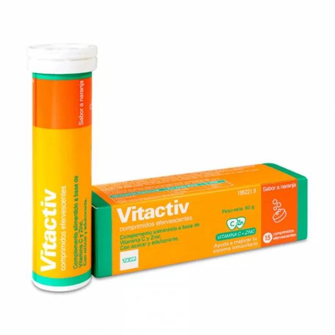 "Teva Vitactiv 15" šnypščiosios tabletės 60g