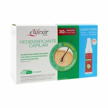 Phergal Elifexir Esencial Pack Redensifying 60 kapsulių + serumas 35ml