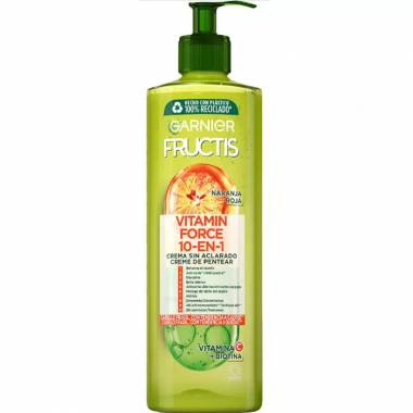 "Garnier Fructis Vitamin Force No Rinse Cream" 400ml