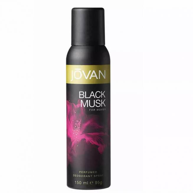 "Jovan Black Musk" parfumuotas dezodorantas purškiklis 150ml