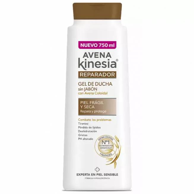 "Avena Kinesia Reparador" dušo želė be muilo 750ml