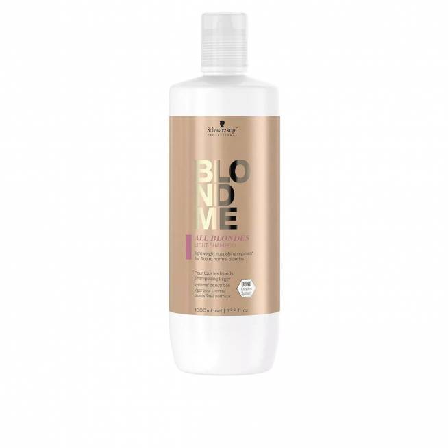 Schwarzkopf Blondme All Blondes Light šampūnas 1000ml