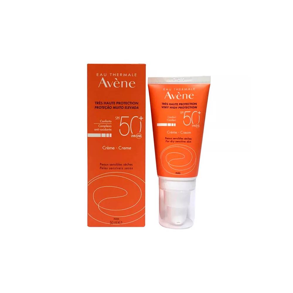 "Avéne" veido kremas SPF50+ sausai jautriai odai 50ml